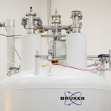 A close up of an NMR machine.