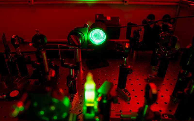 A spectroscopy laser